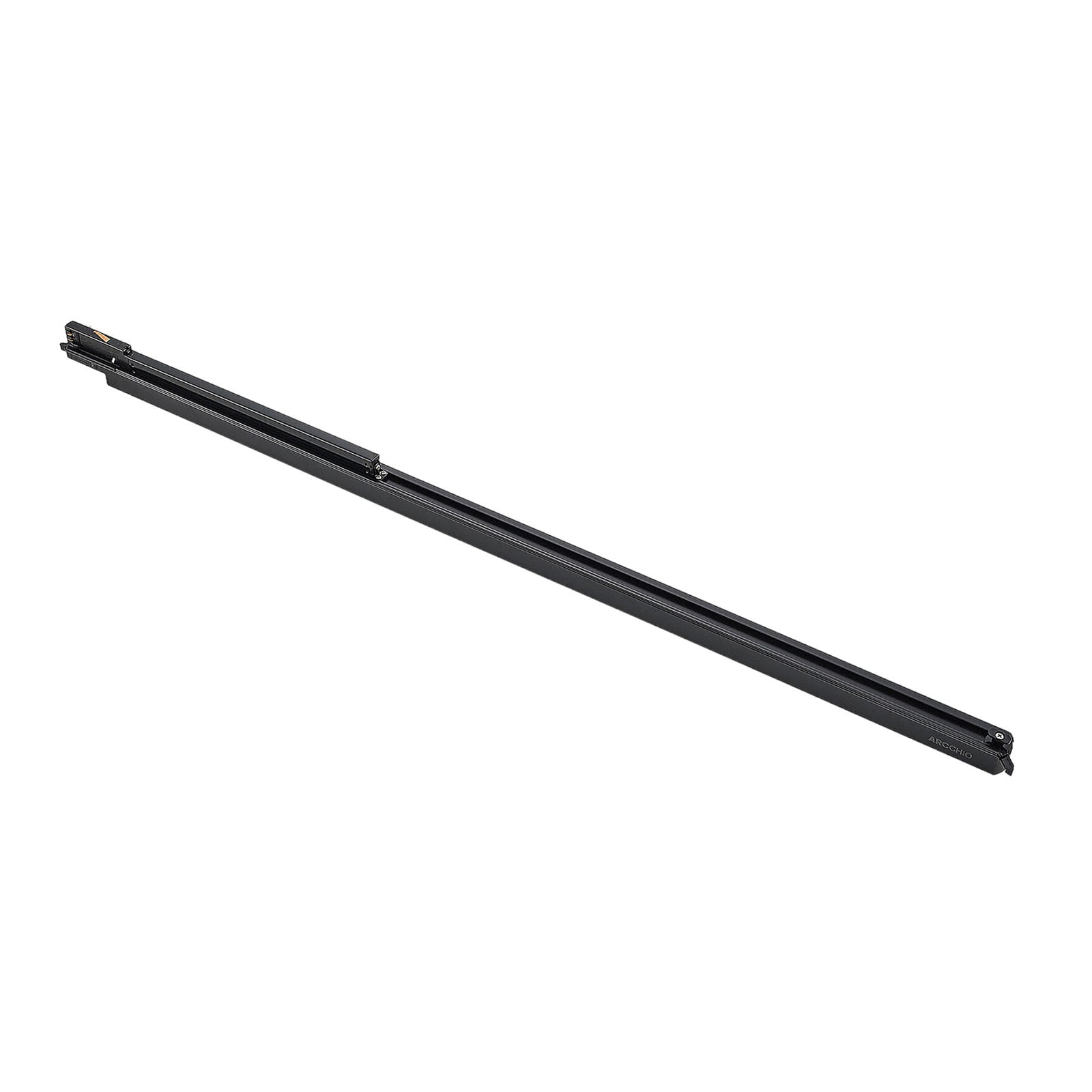LED-skinnelampe Harlow svart 3-fase 109 cm oversikt i rom