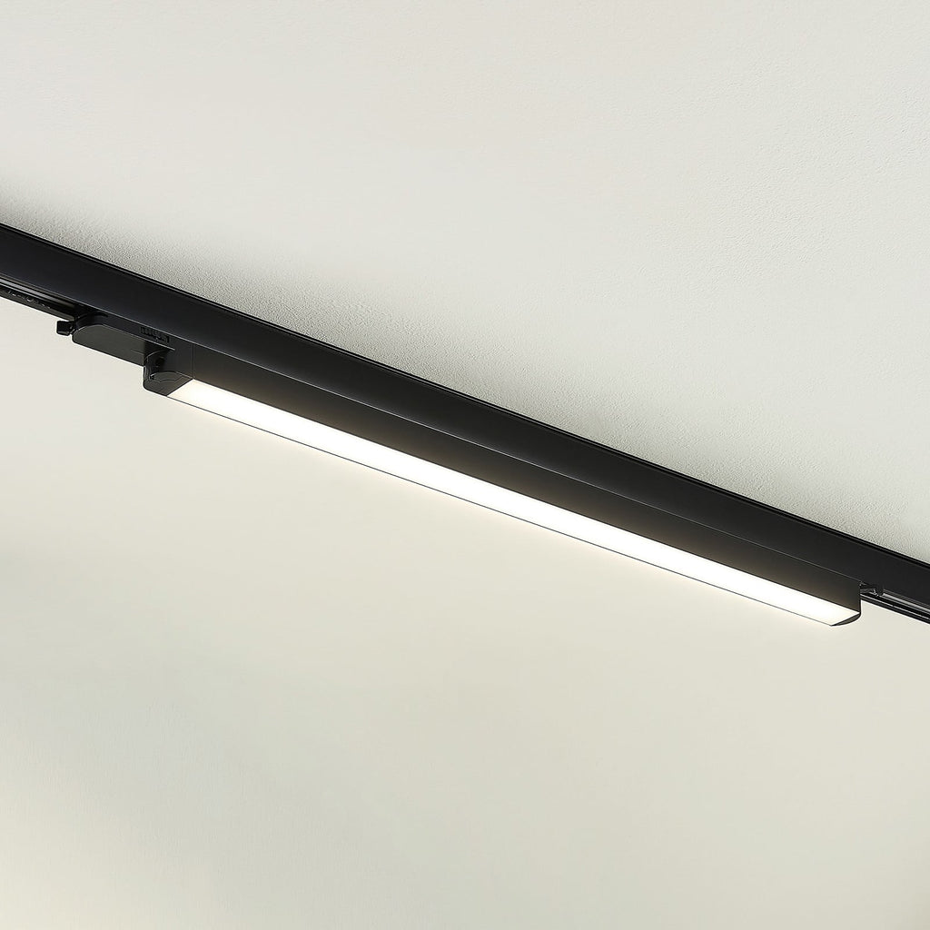 LED skinnelampe Harlow svart 69 cm bakside