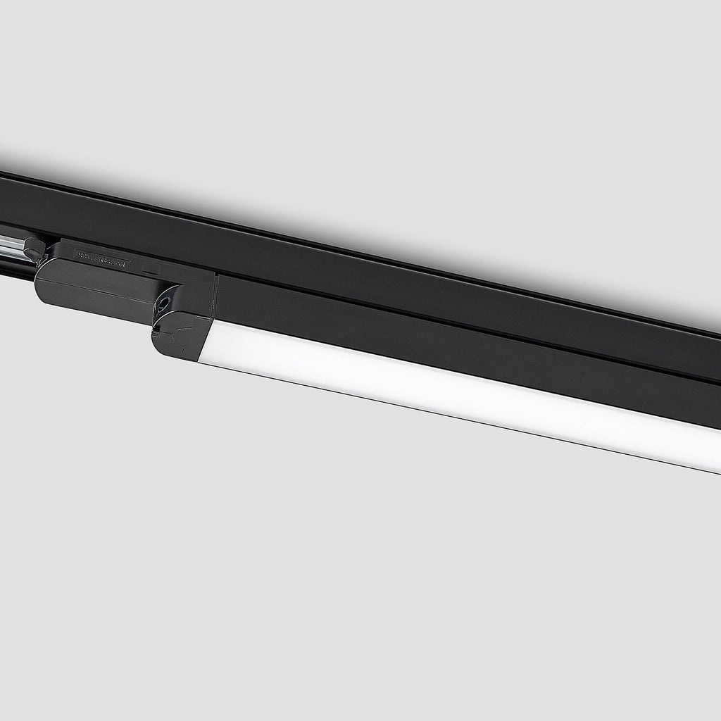 LED skinnelampe Harlow svart 69 cm lysdetalj