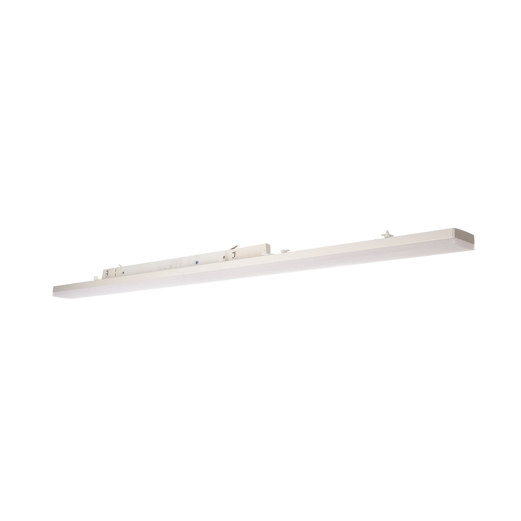LED-skinnelampe LINEAR PRO hvit CCT 120 cm forfra