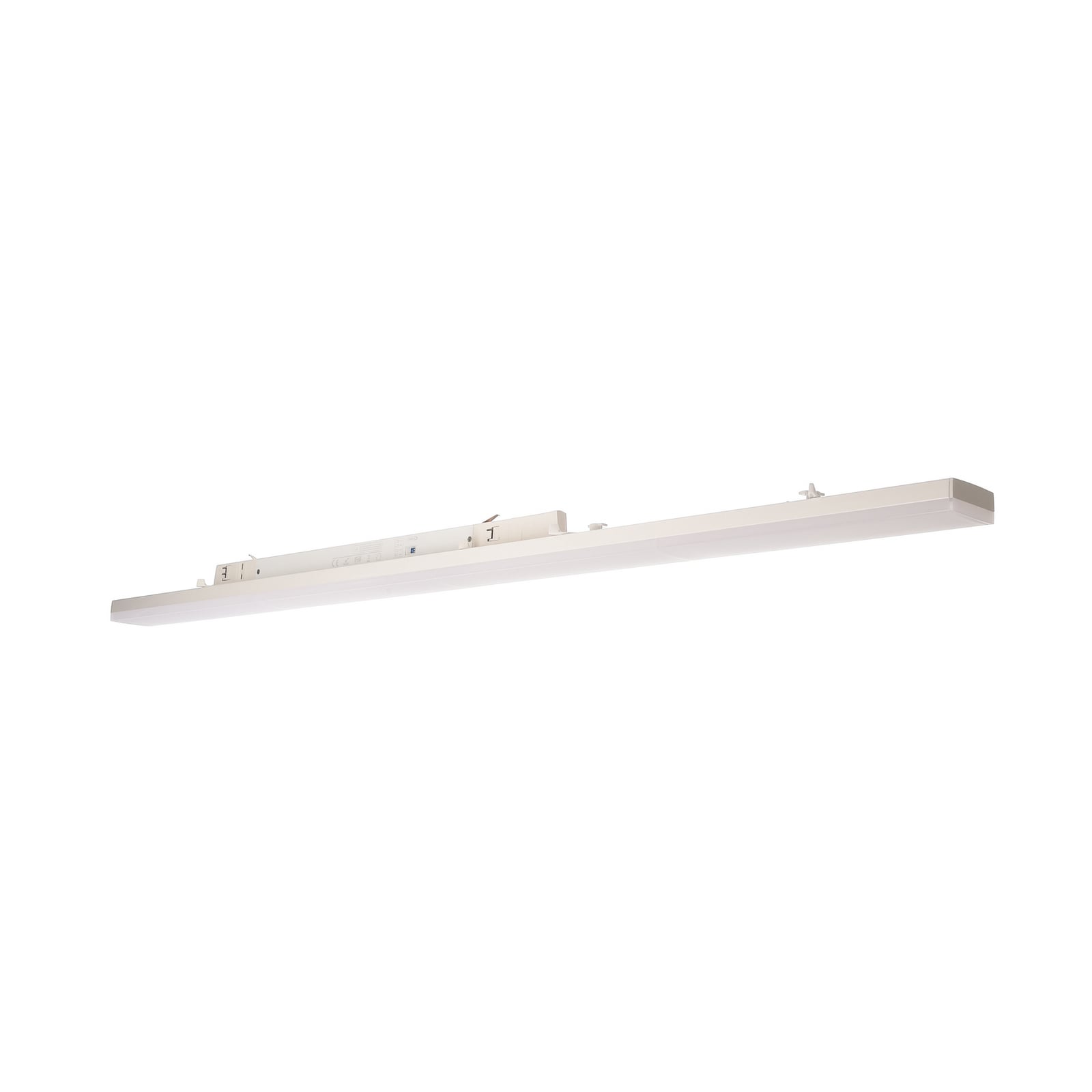 LED-skinnelampe LINEAR PRO hvit CCT 120 cm forfra