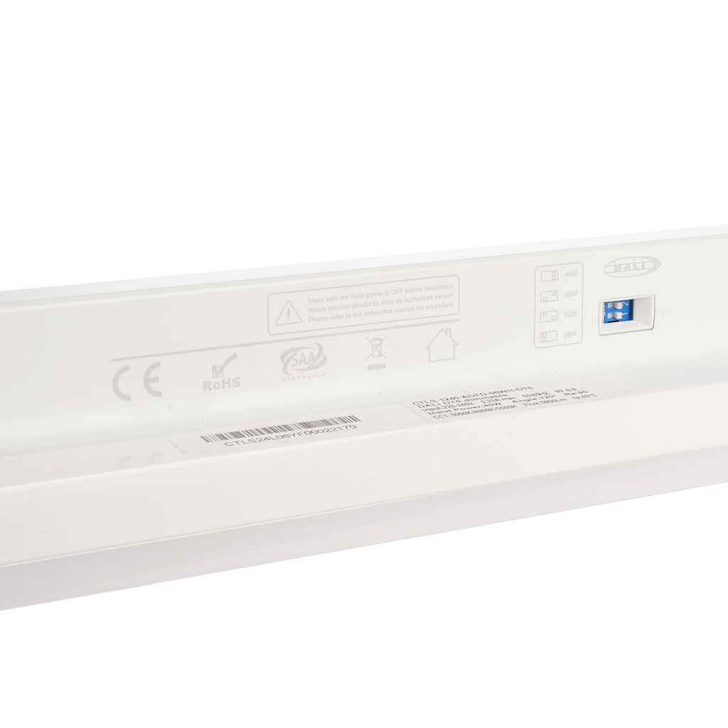 Detaljbilde av LED-skinnelampe LINEAR PRO hvit CCT 120 cm