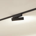 LED-skinnelampe Lumaro 48V svart 5W dimbar CCT dreibar forfra