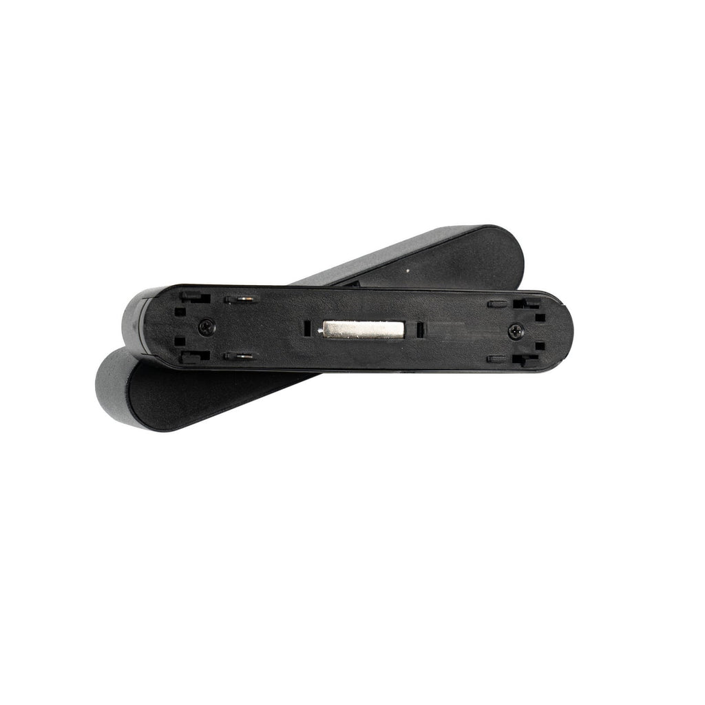 LED-skinnelampe Lumaro 48V svart 5W dimbar CCT dreibar med matt svart finish