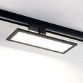 LED skinnepanel Hairis 3-fase svart 30 cm 18W 4000K forfra