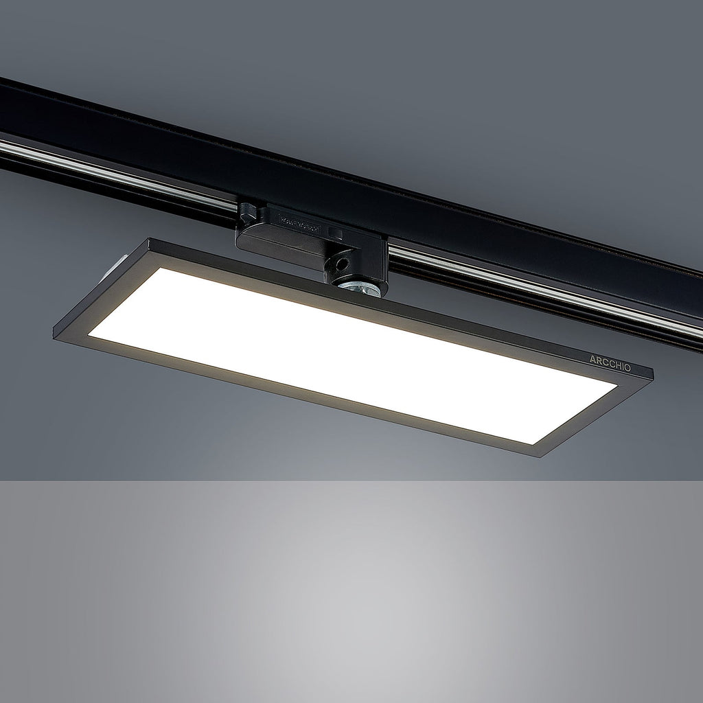LED skinnepanel Hairis i bruk i butikkmiljø