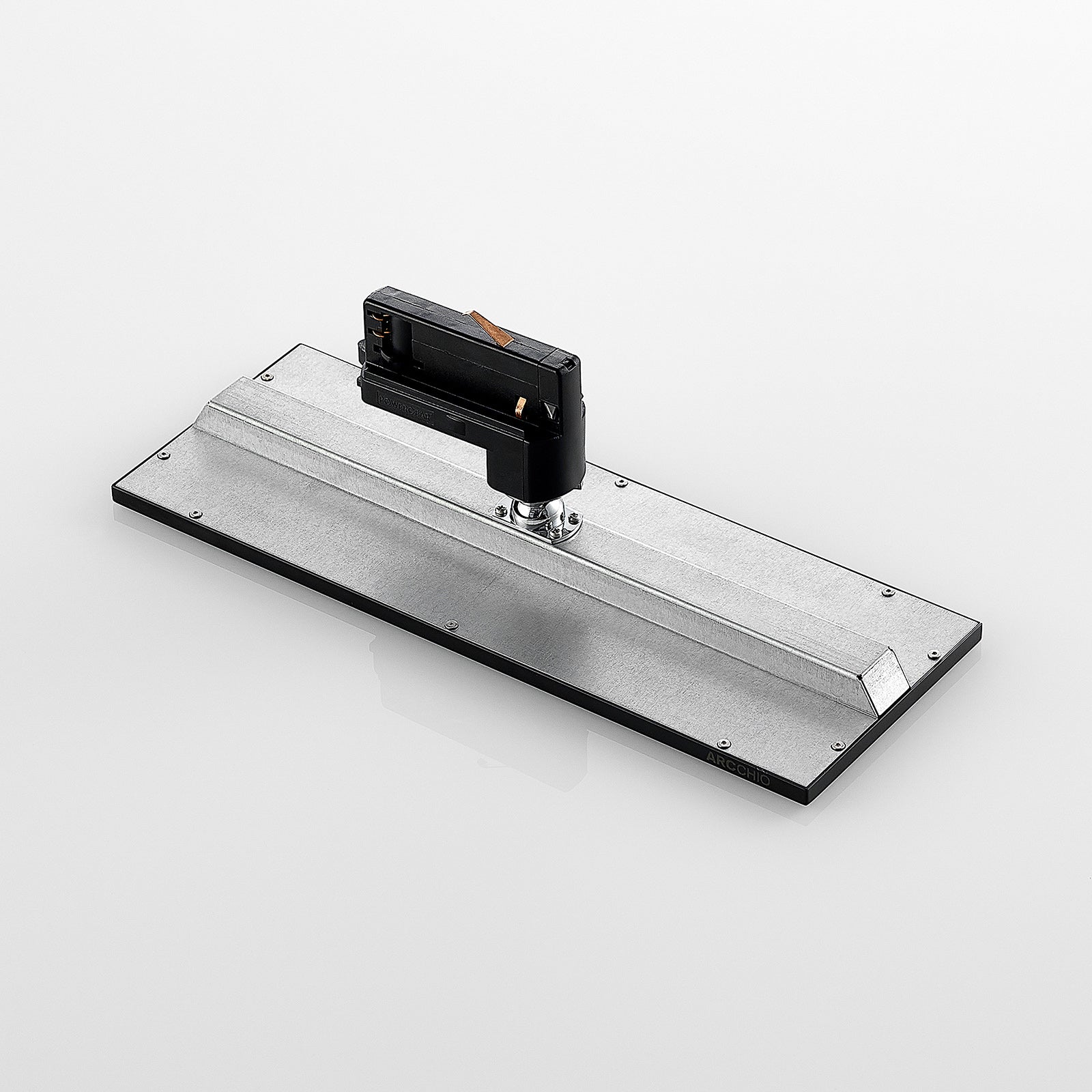 Oversikt av LED skinnepanel Hairis 3-fase svart 30 cm
