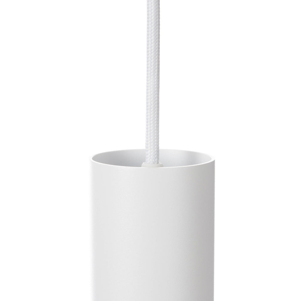 LED skinnependellampe Ejona hvit dimbar Ø6 cm lyseffekt