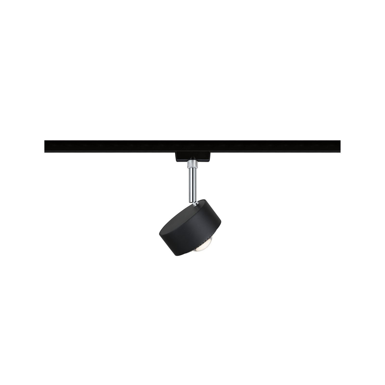 LED skinnespot Aldan URail CCT svart matt Ø9,9 cm detalj