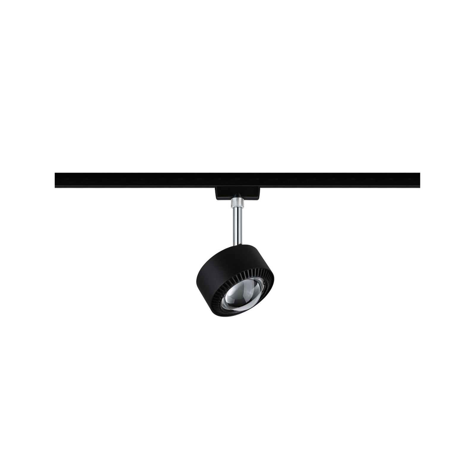 LED skinnespot Aldan URail CCT svart matt Ø9,9 cm montert