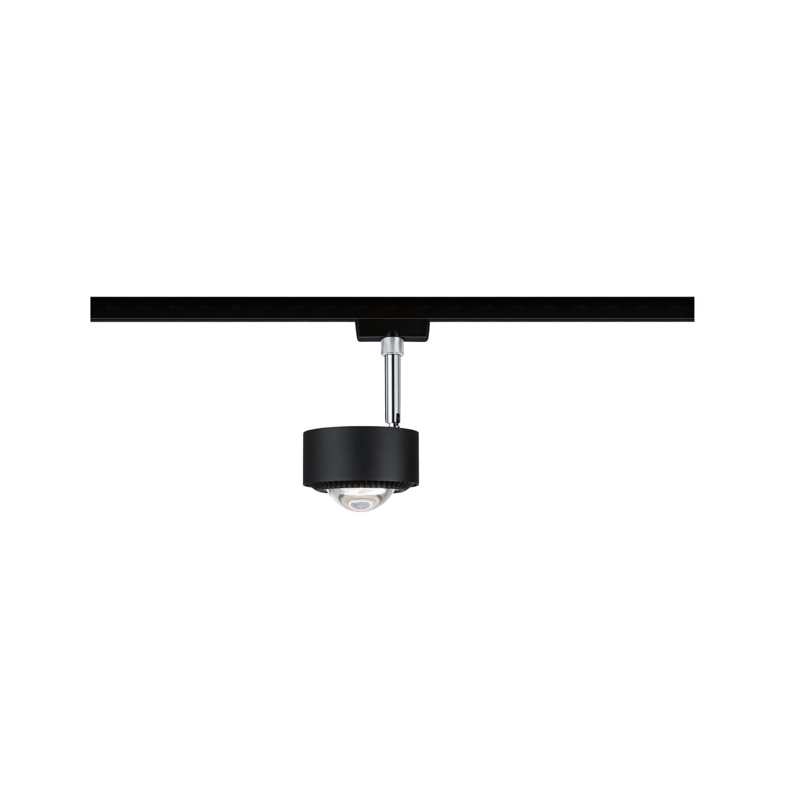 LED skinnespot Aldan URail CCT svart matt Ø9,9 cm vinklet