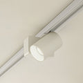 LED skinnespot Linaro Brinja hvit aluminium forfra