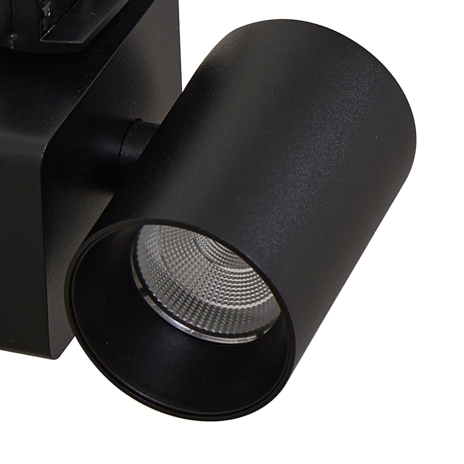 LED skinnespot Linaro/Brinja svart aluminium justerbar vinkel