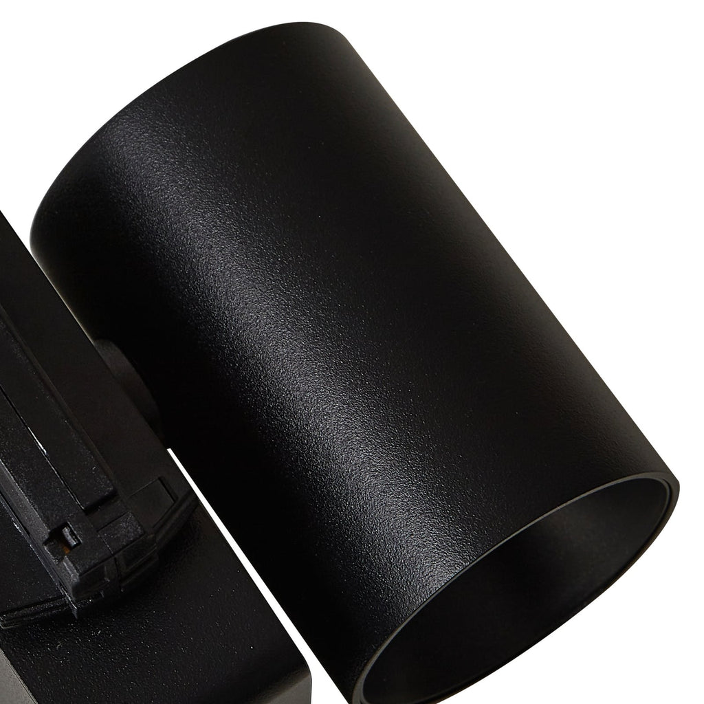 LED skinnespot Linaro/Brinja svart aluminium lys kilde