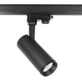 LED skinnespot Lucea 3-fase 10W svart dimbar CCT forfra