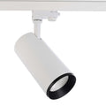 LED skinnespot Lucea hvit 3-fase 30W dimbar CCT forfra