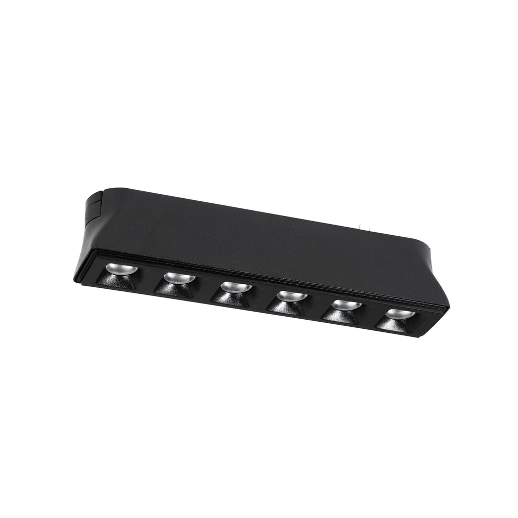 Montert LED-skinnespot Lumaro 48V svart dimbar CCT 5W i tak
