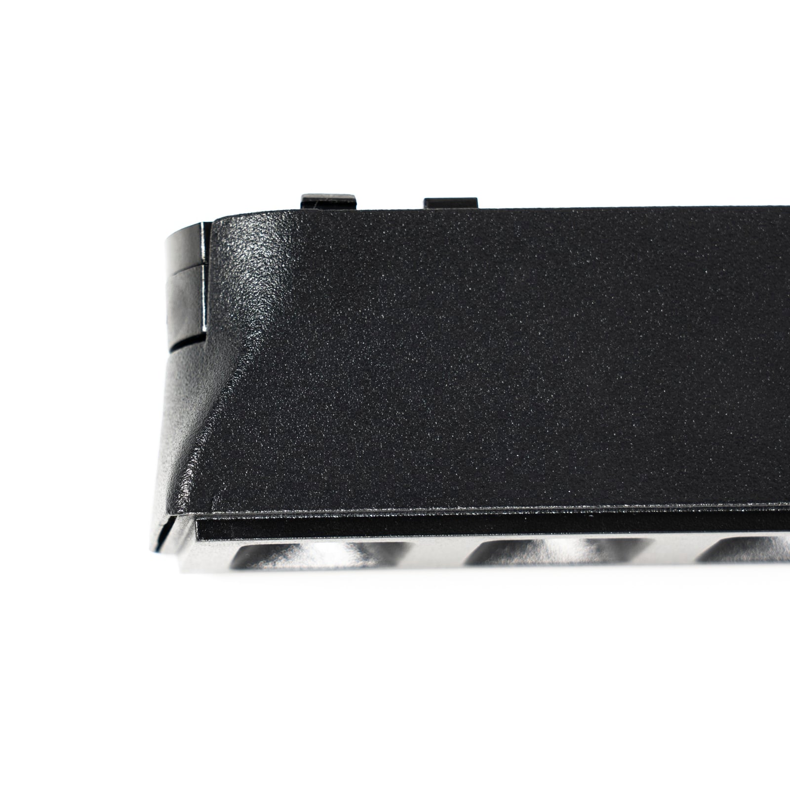 LED-skinnespot Lumaro 48V svart dimbar CCT 5W sideprofil