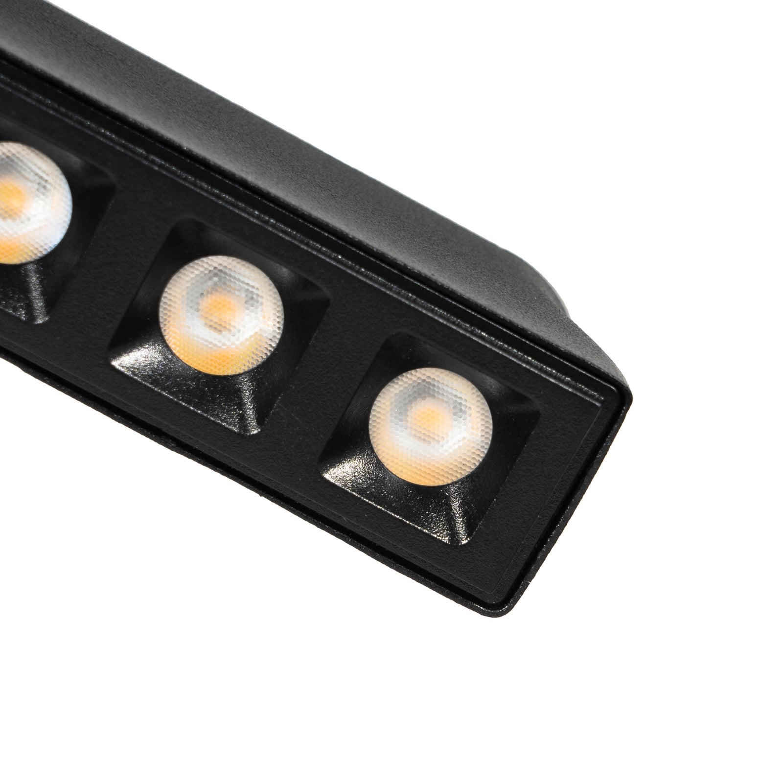 LED-skinnespot Lumaro 48V svart dimbar CCT 5W med Lumaro skinnesystem