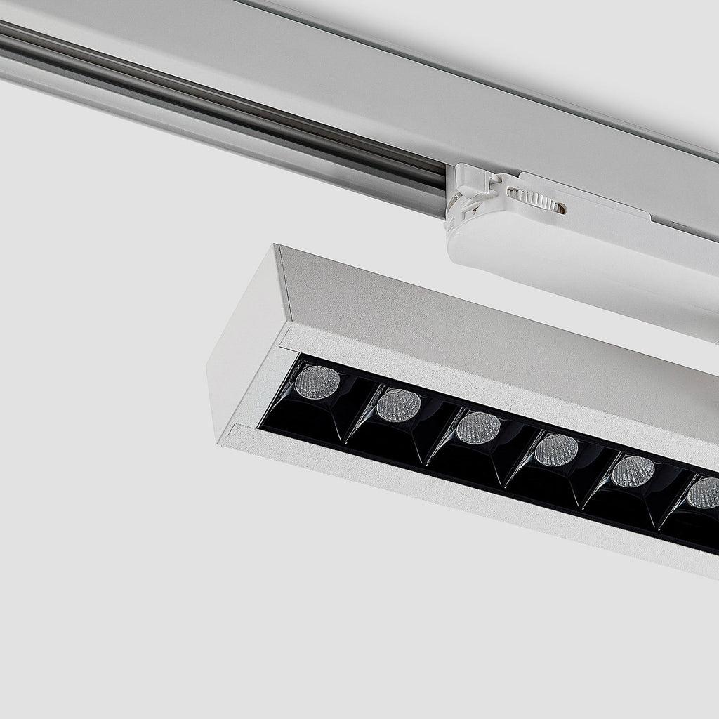 LED skinnespot Millay 3-fase svingbar hvit 26W 4000K justering av vinkel
