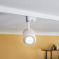 LED skinnespot Nanna hvit 4000K 21W justerbar vinkel forfra