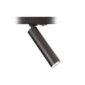 LED skinnespot Slim 1-fase svart dimbar 5W 2700K Deko-Light forfra