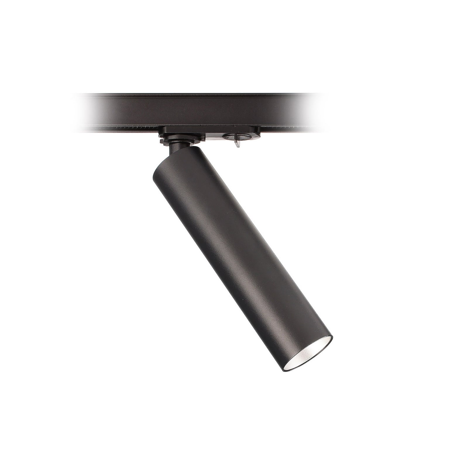LED skinnespot Slim 1-fase svart dimbar 5W 2700K Deko-Light forfra
