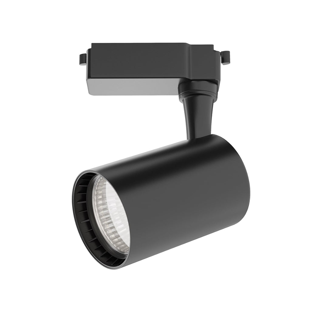 LED-skinnespot Vuoro Unity svart 4000K 10W forfra
