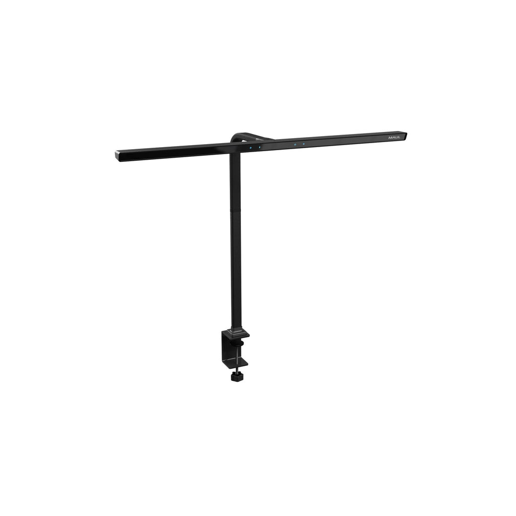 LED skjermlampe MAULgate dimbar med sensor CCT svart forfra