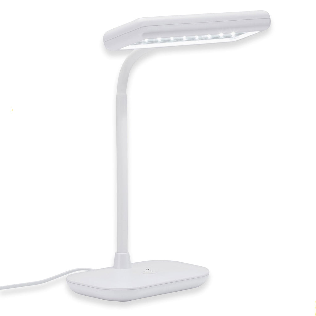 LED skrivebordslampe Daylight hvit plast bakside