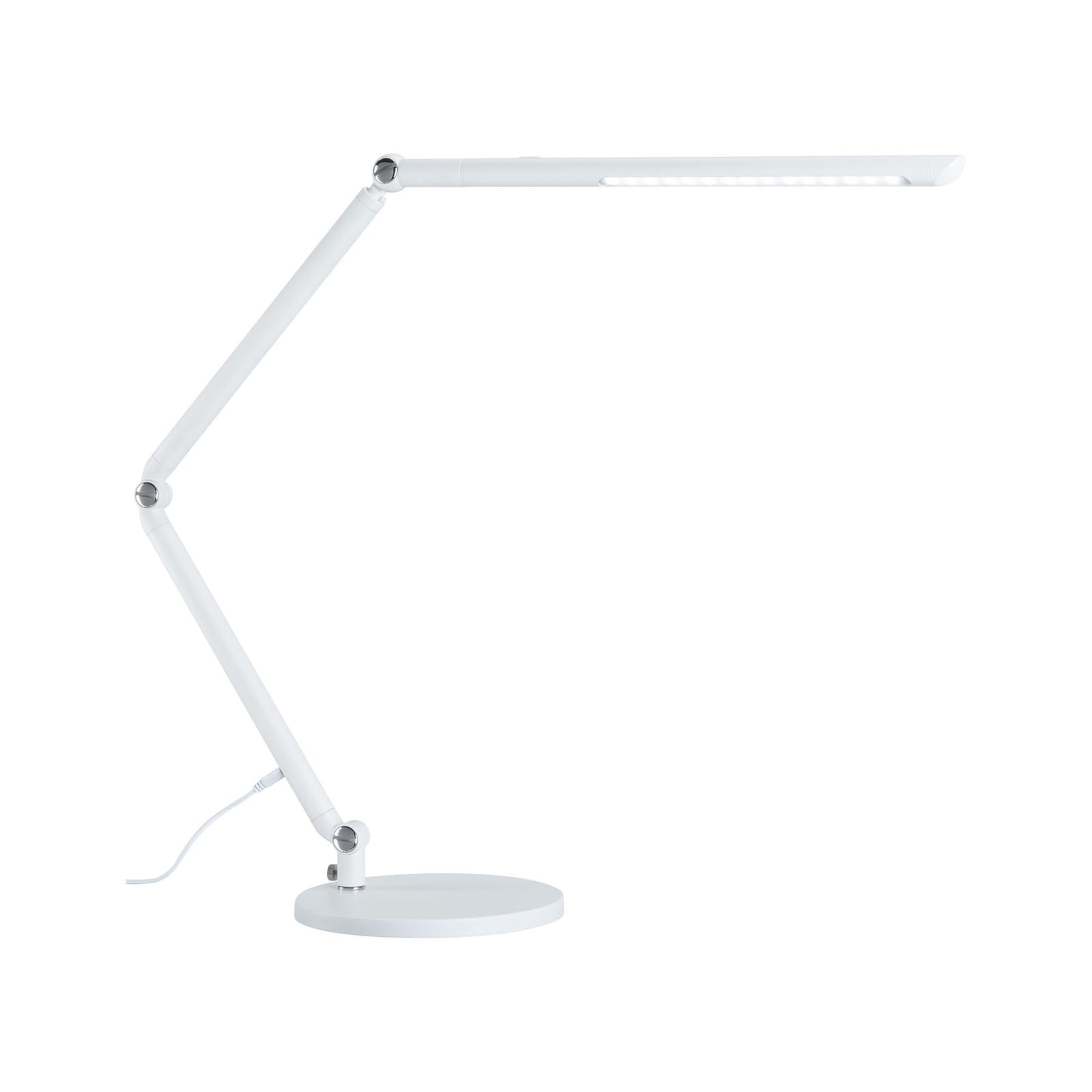 LED skrivebordslampe FlexBar dimbar CCT hvit 10,6W Paulmann justerbar høyde