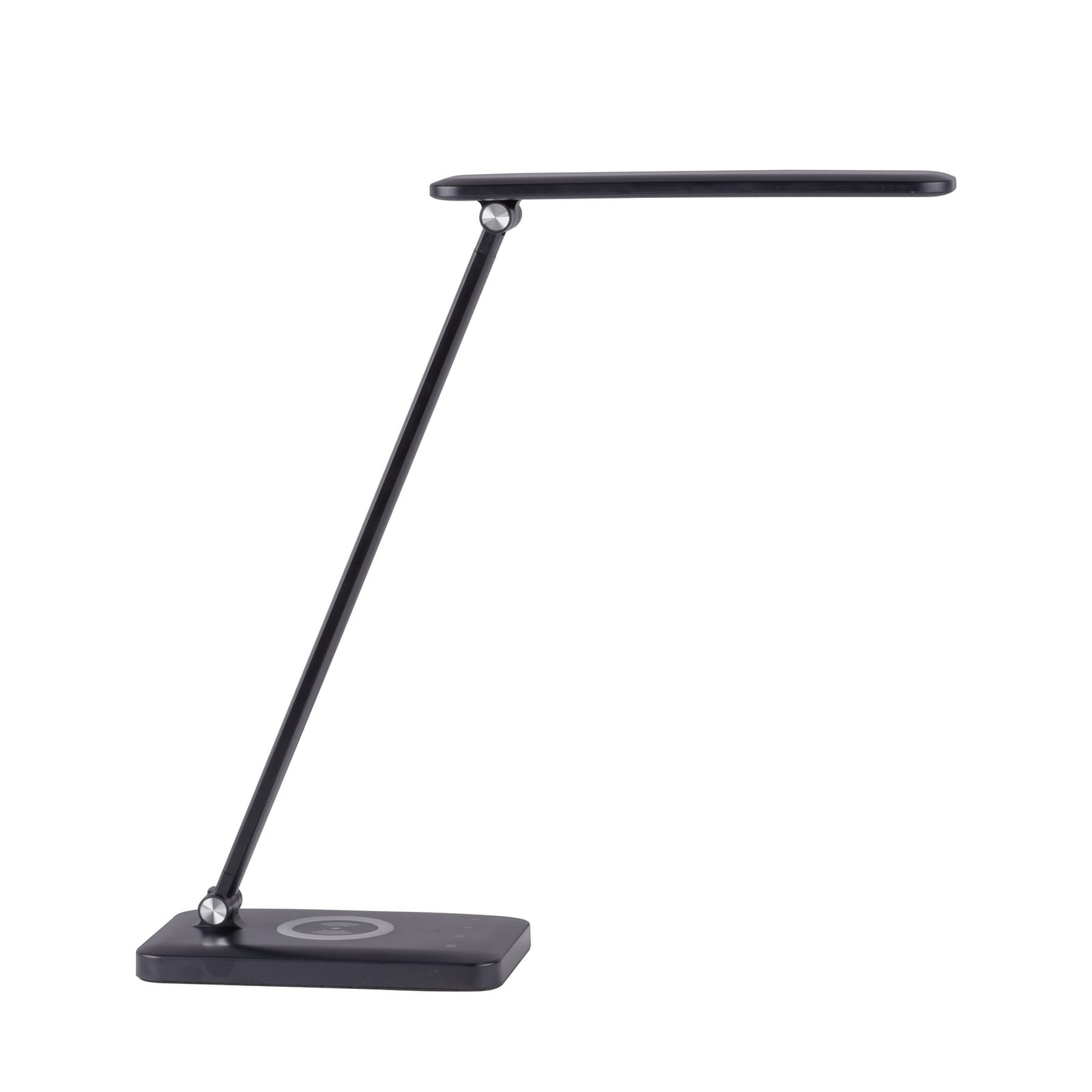 LED skrivebordslampe Florentina dimbar CCT svart detalj av berøringsdimmer