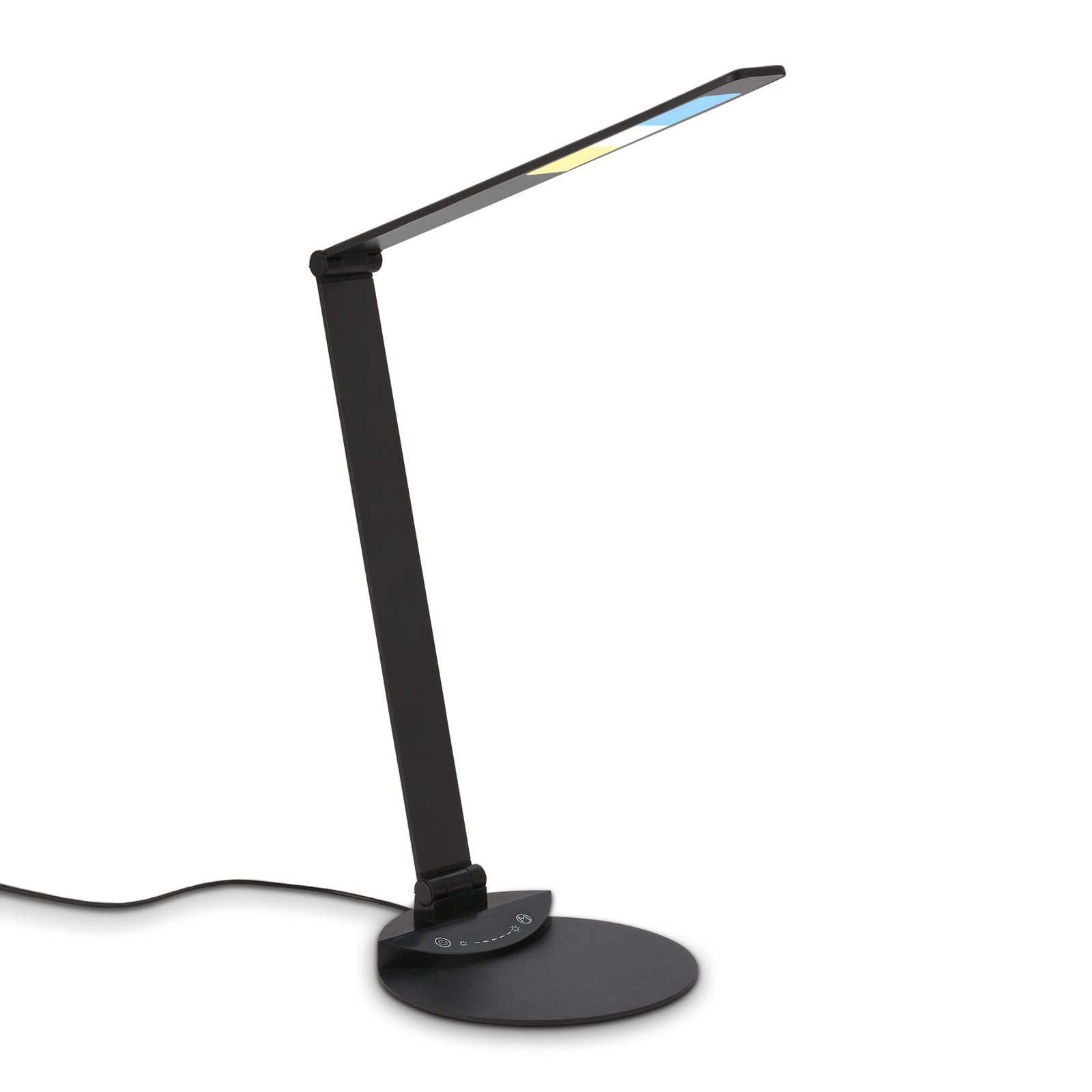 LED skrivebordslampe Haiti CCT dimbar svart 83 cm bakside