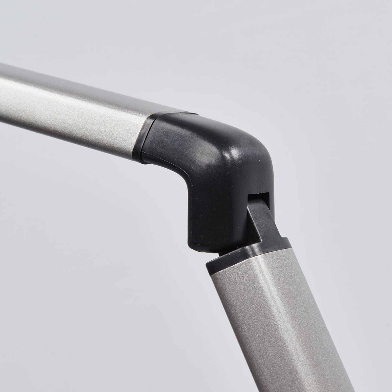 LED skrivebordslampe Kuno grå USB berøringsdimmer - Lindby