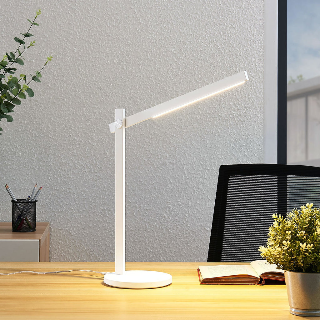 LED skrivebordslampe Loretta dimbar hvit 43 cm CCT bakside