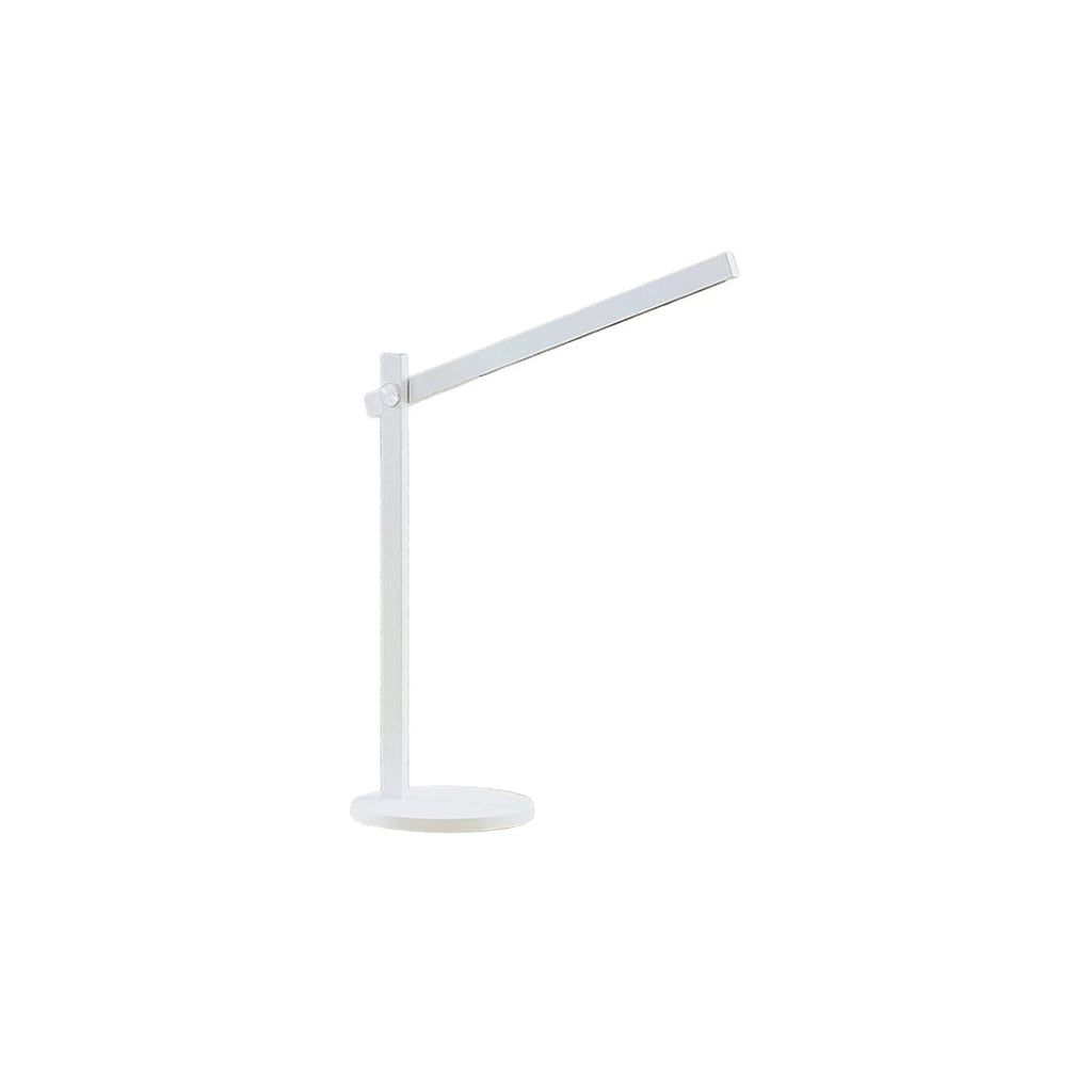 Montert LED skrivebordslampe Loretta dimbar hvit 43 cm CCT på skrivebord