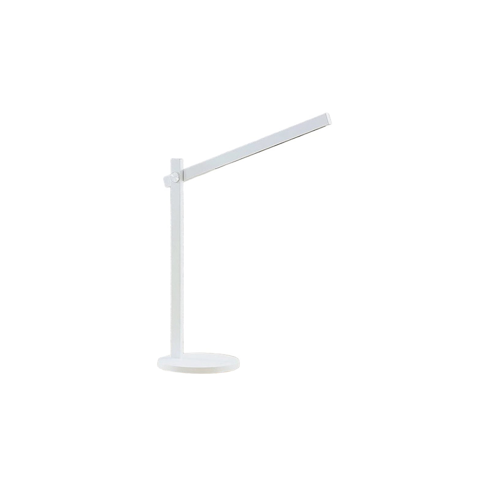 Montert LED skrivebordslampe Loretta dimbar hvit 43 cm CCT på skrivebord