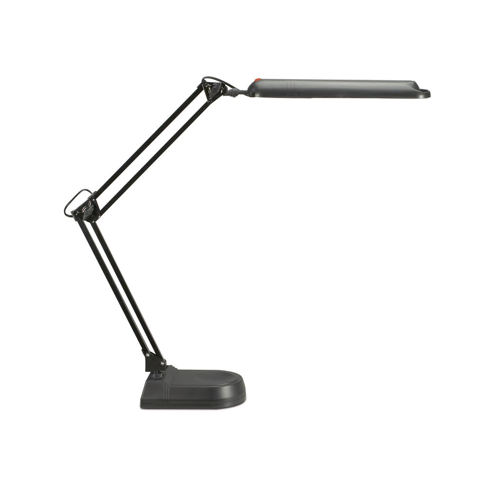 Bakside av LED skrivebordslampe MAULatlantic svart 41 cm