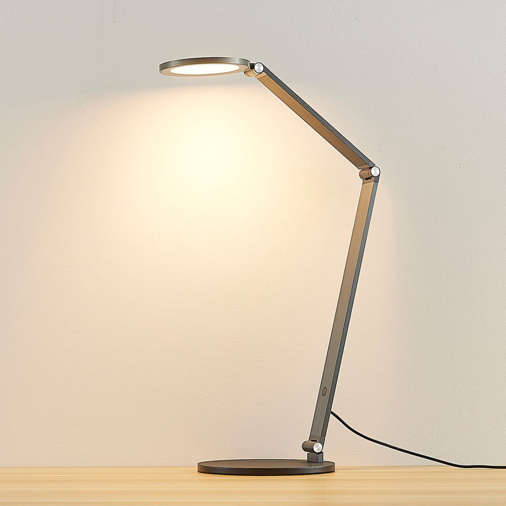 LED skrivebordslampe Mion dimbar aluminium 41 cm 8W justerbar høyde