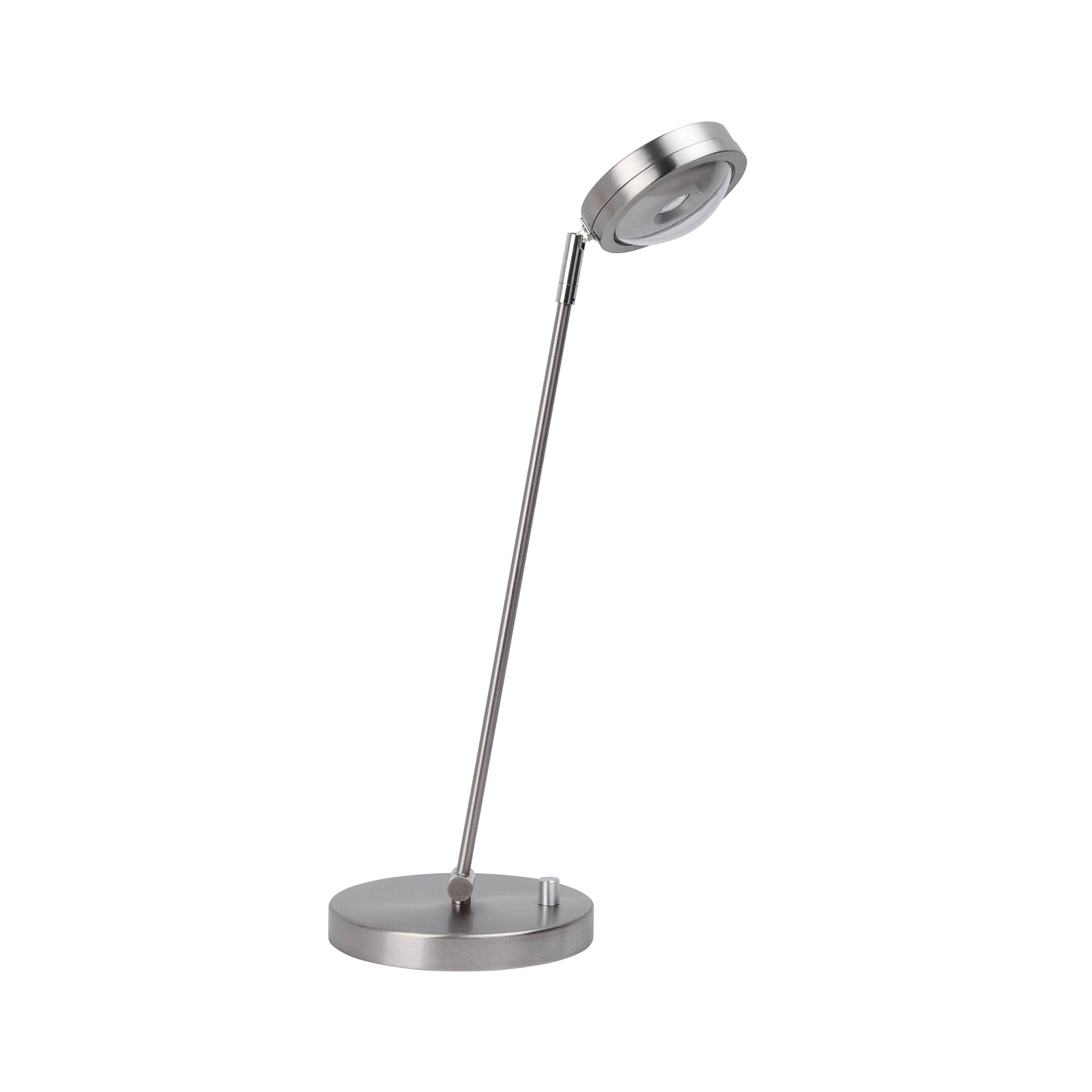 LED skrivebordslampe Ottica dimbar titan 7W 2700K bakside