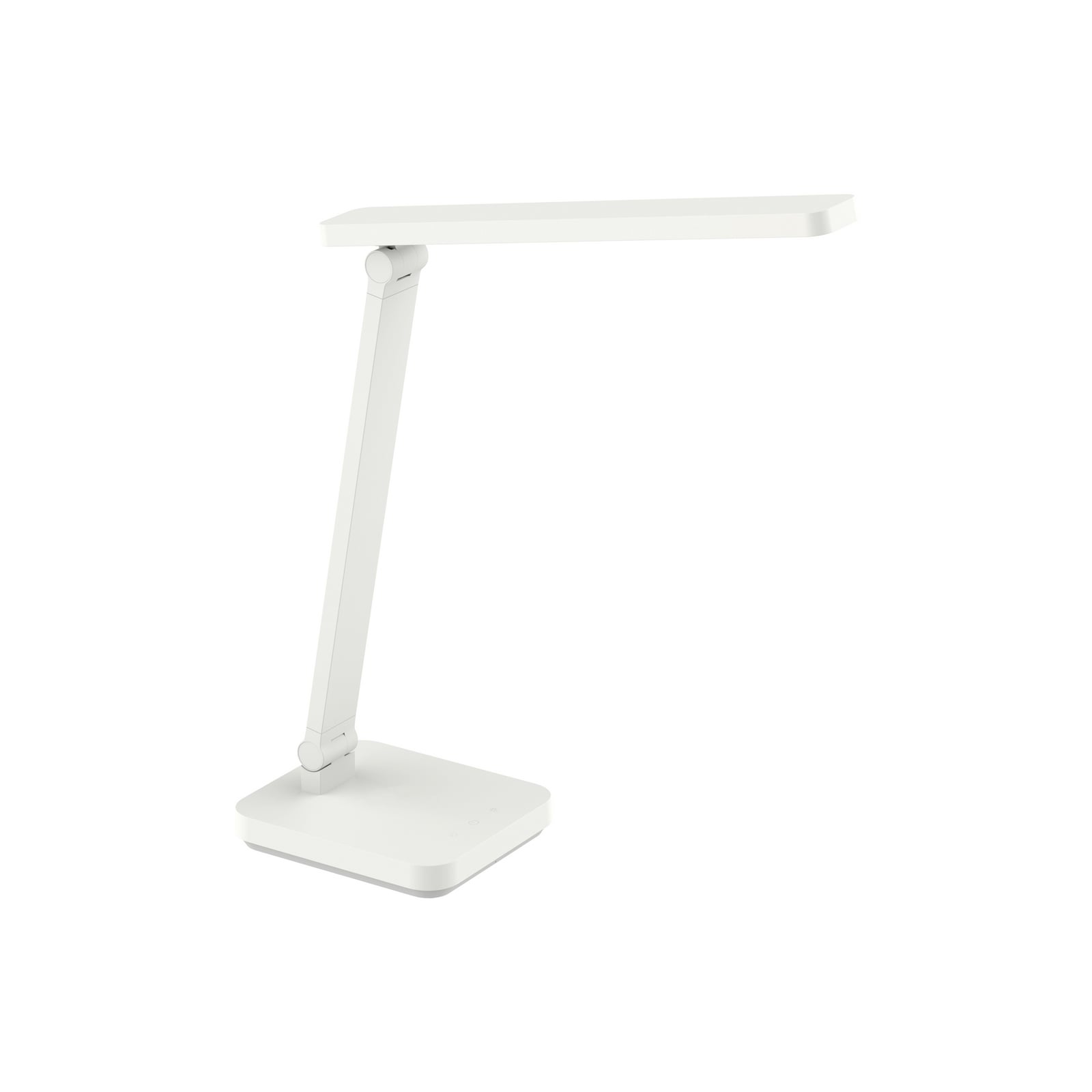 LED skrivebordslampe Rylas hvit CCT dimbar USB detalj av touch dimmer