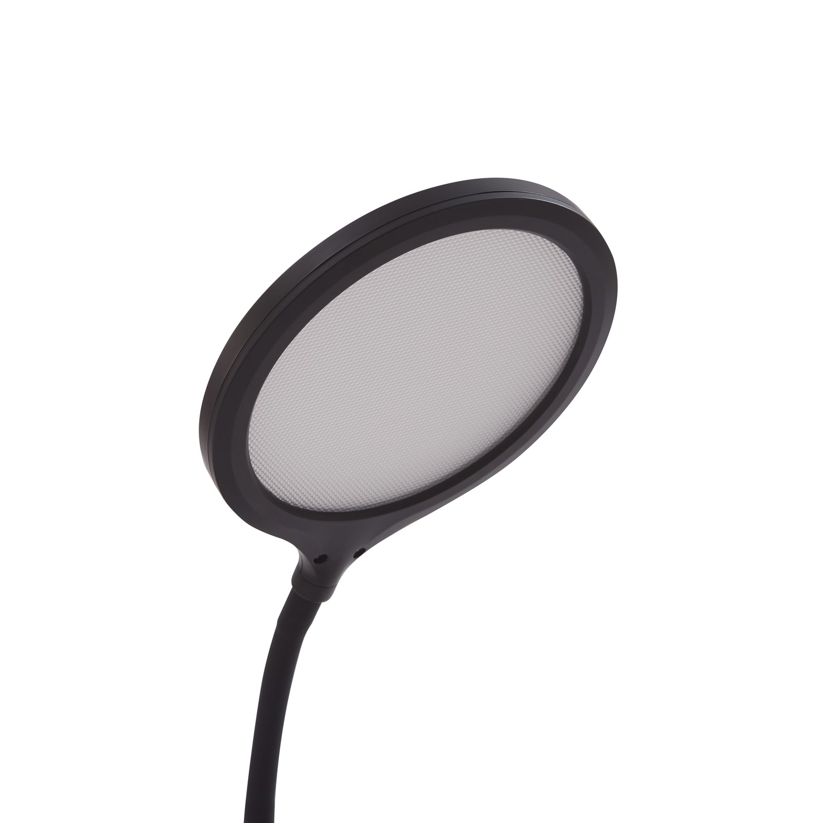 LED skrivebordslampe Valtaria svart CCT dimbar 38 cm lysinnstilling