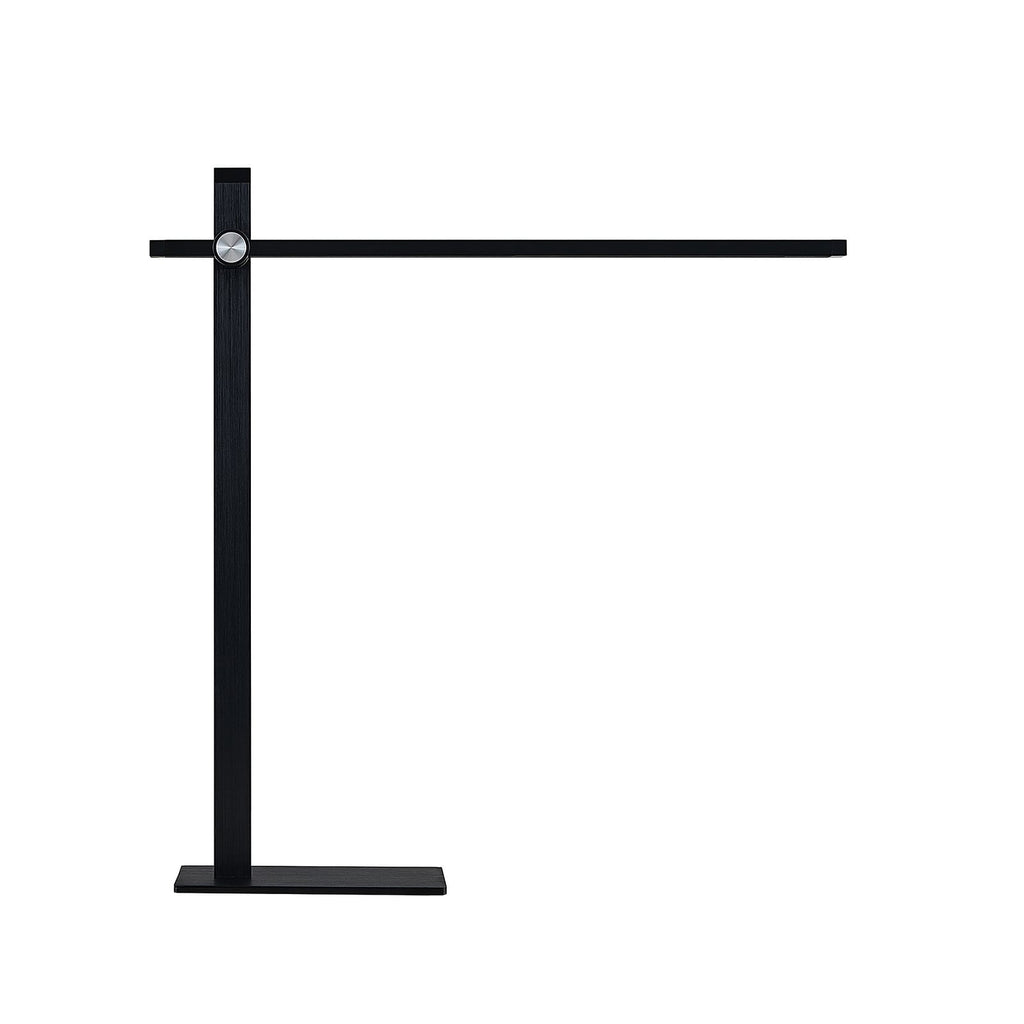 LED skrivebordslampe Wasko dimbar svart metall 8W sideprofil