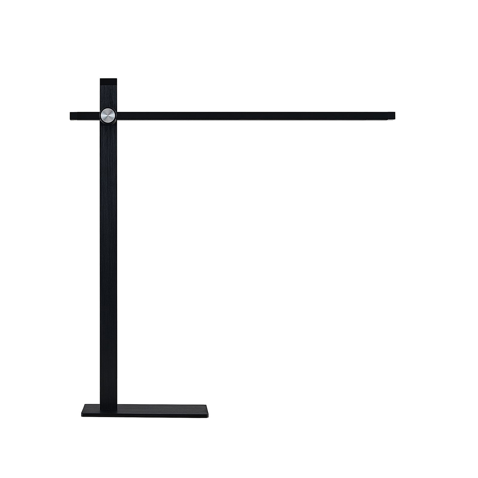 LED skrivebordslampe Wasko dimbar svart metall 8W sideprofil