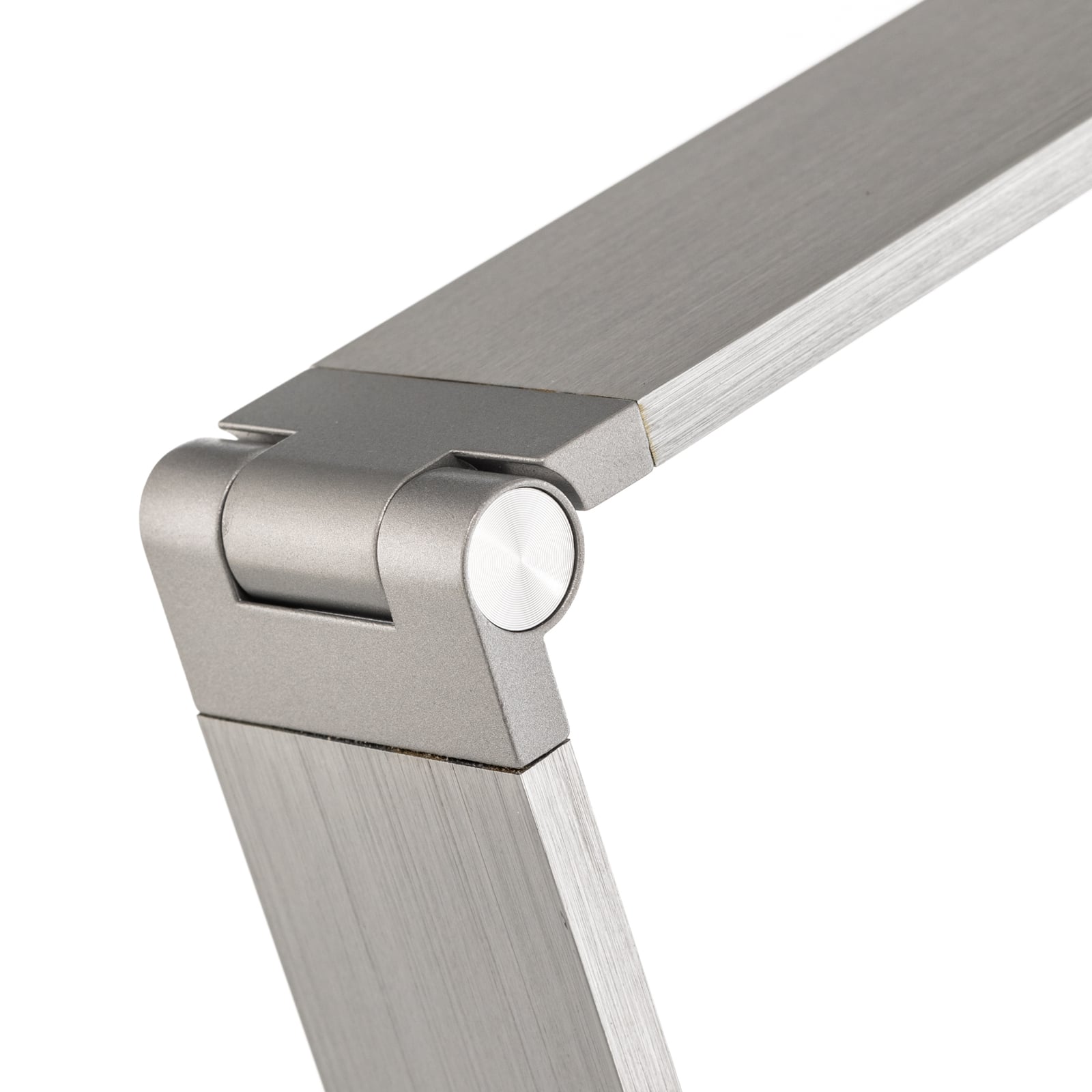 Nærbilde av USB-port på LED skrivebordslampe Wasp aluminium dimbar CCT 12W