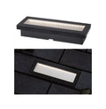 LED solcelle bakkespot 20x8 cm svart IP67 Paulmann forfra