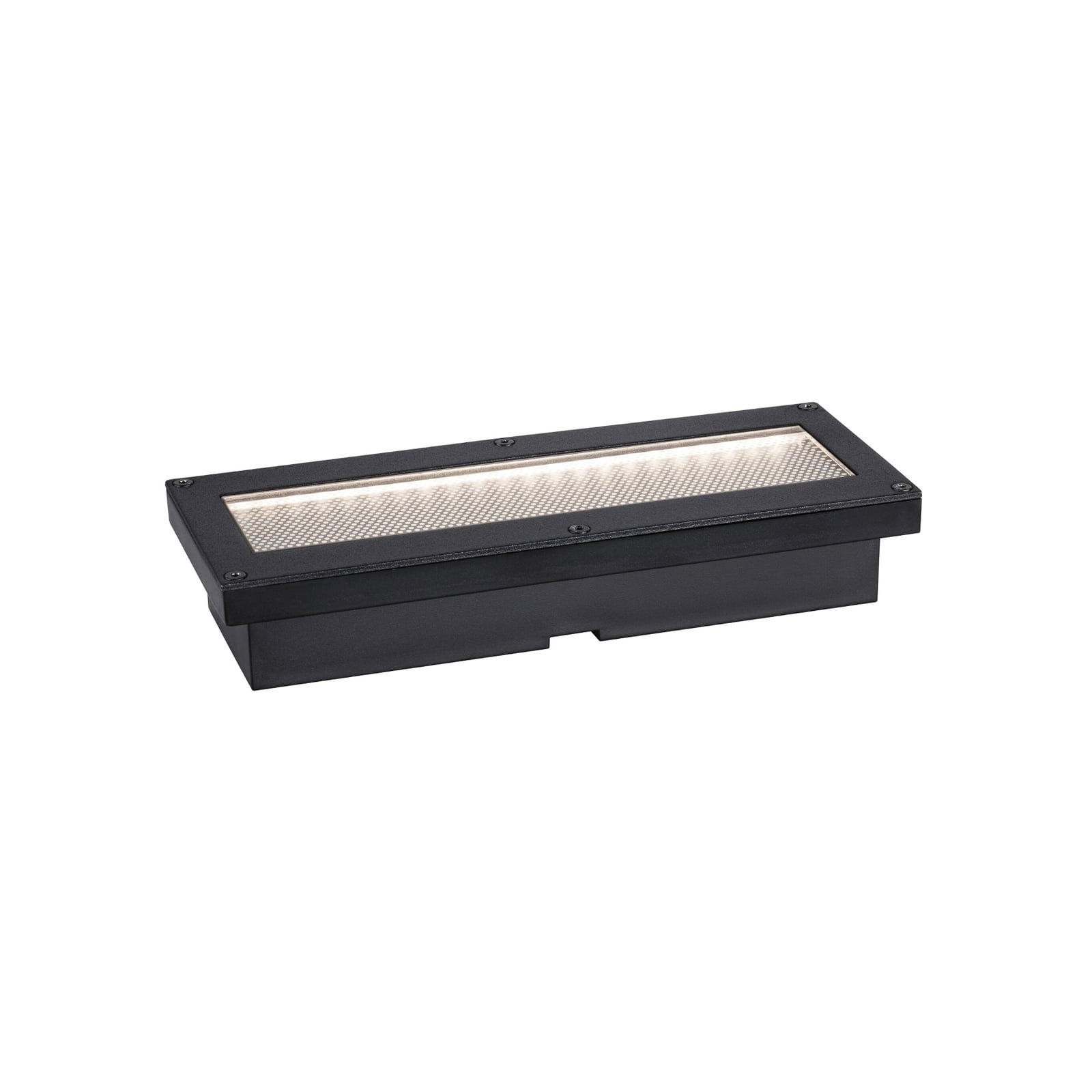 LED solcelle bakkespot 20x8 cm svart IP67 Paulmann bakside