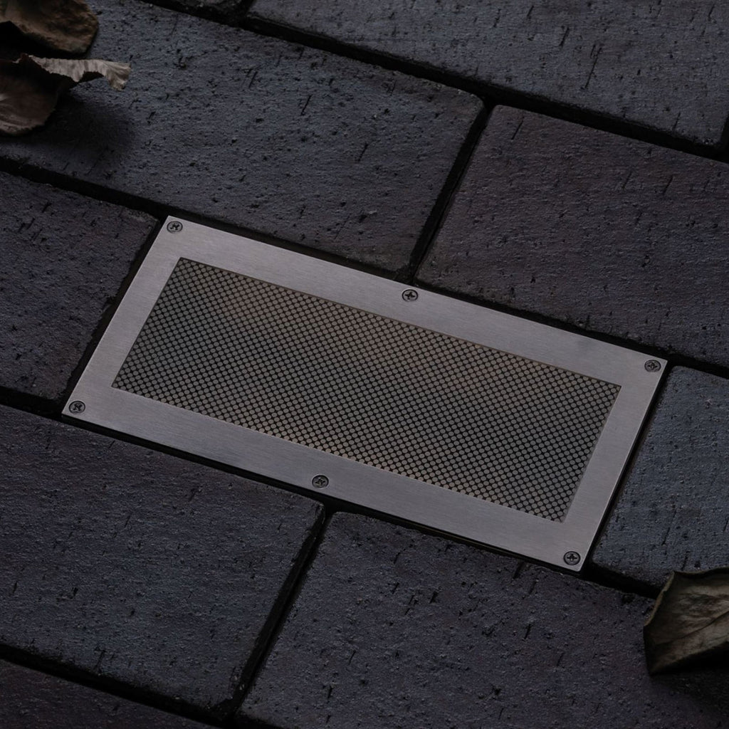 Detaljbilde av LED solcelle bakkespot Aron 20x10 cm med sensor