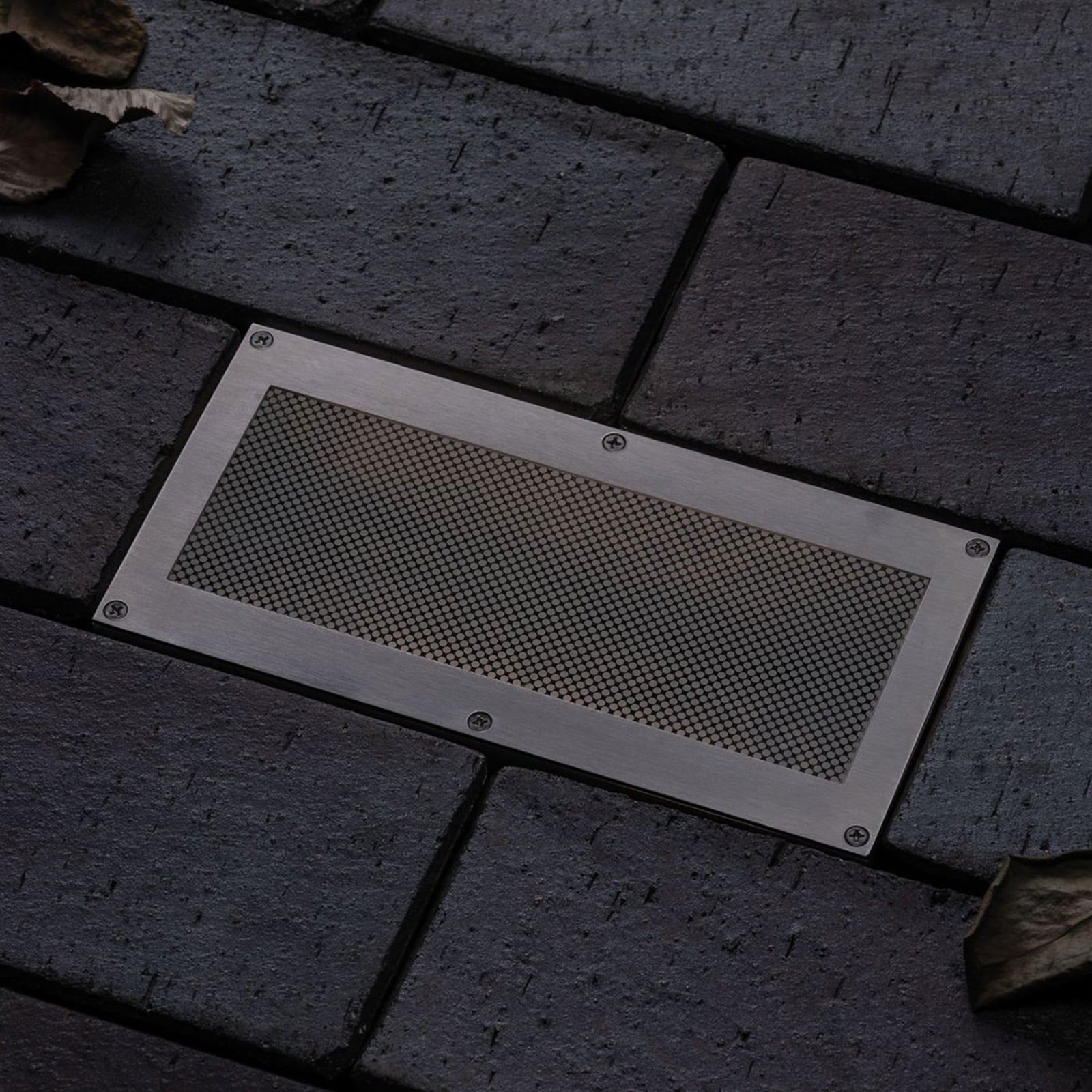 Detaljbilde av LED solcelle bakkespot Aron 20x10 cm med sensor