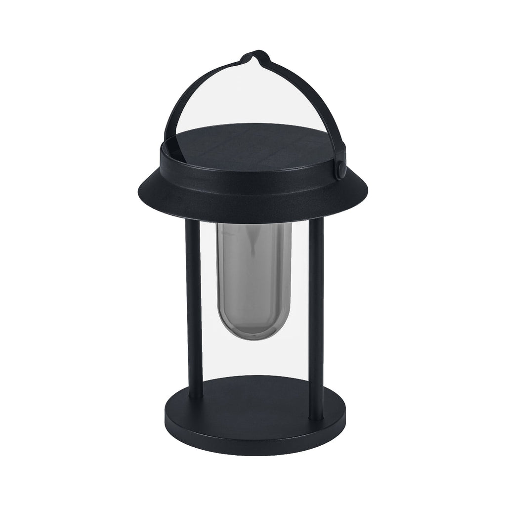 LED solcelle bordlampe lanterne svart RGB Ø20 cm LEDVANCE SMART+ bakside
